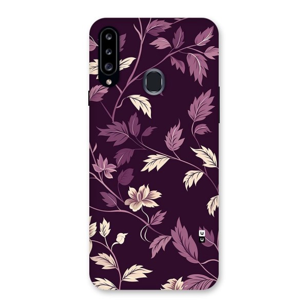 Traditional Florals Back Case for Galaxy A20s