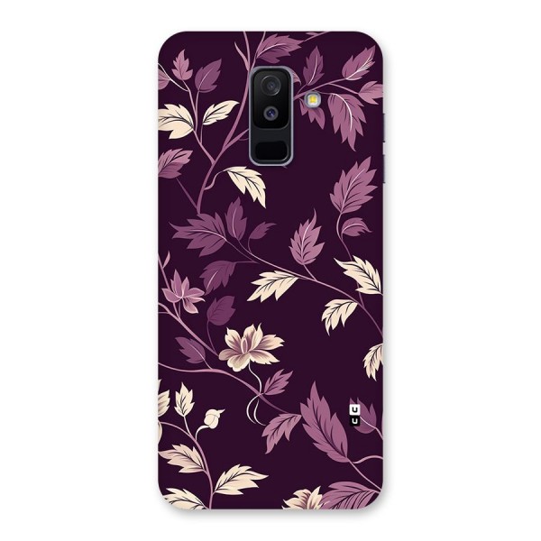 Traditional Florals Back Case for Galaxy A6 Plus
