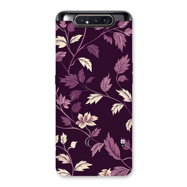 Traditional Florals Back Case for Galaxy A80