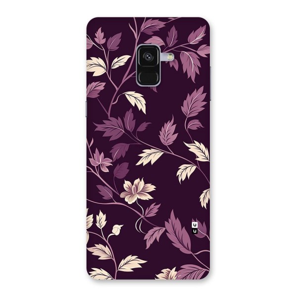 Traditional Florals Back Case for Galaxy A8 Plus