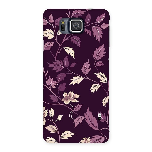 Traditional Florals Back Case for Galaxy Alpha