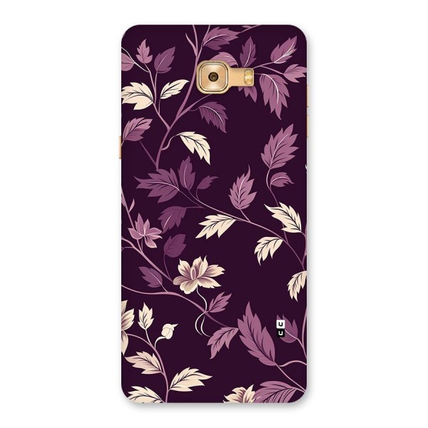 Traditional Florals Back Case for Galaxy C9 Pro