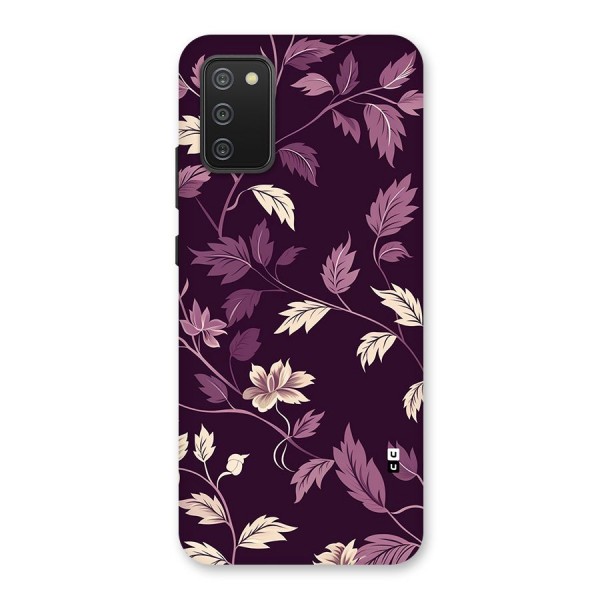 Traditional Florals Back Case for Galaxy F02s