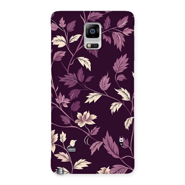 Traditional Florals Back Case for Galaxy Note 4