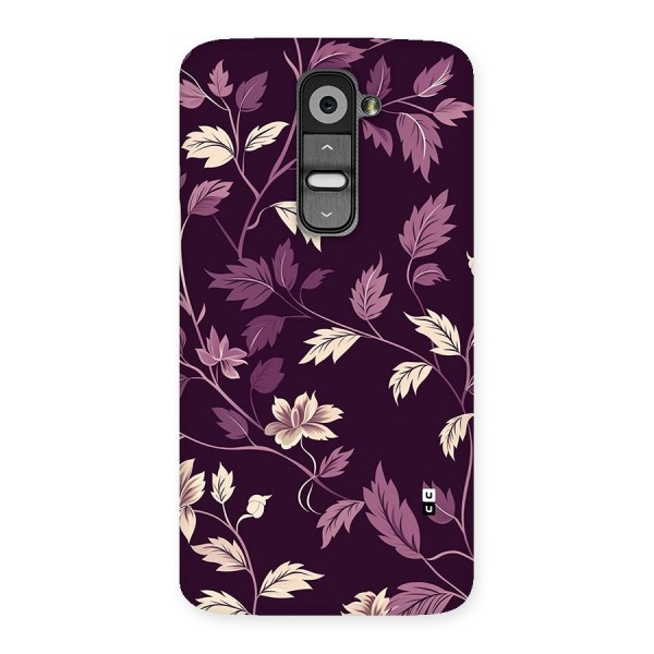 Traditional Florals Back Case for LG G2