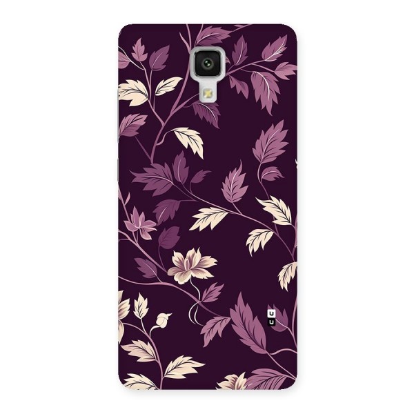 Traditional Florals Back Case for Mi4