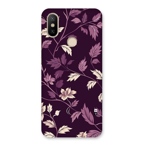 Traditional Florals Back Case for Mi A2