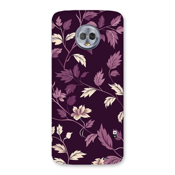 Traditional Florals Back Case for Moto G6 Plus