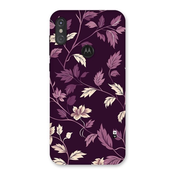 Traditional Florals Back Case for Motorola One Power