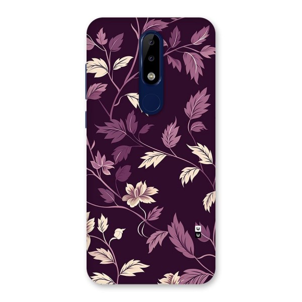 Traditional Florals Back Case for Nokia 5.1 Plus