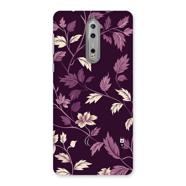 Traditional Florals Back Case for Nokia 8