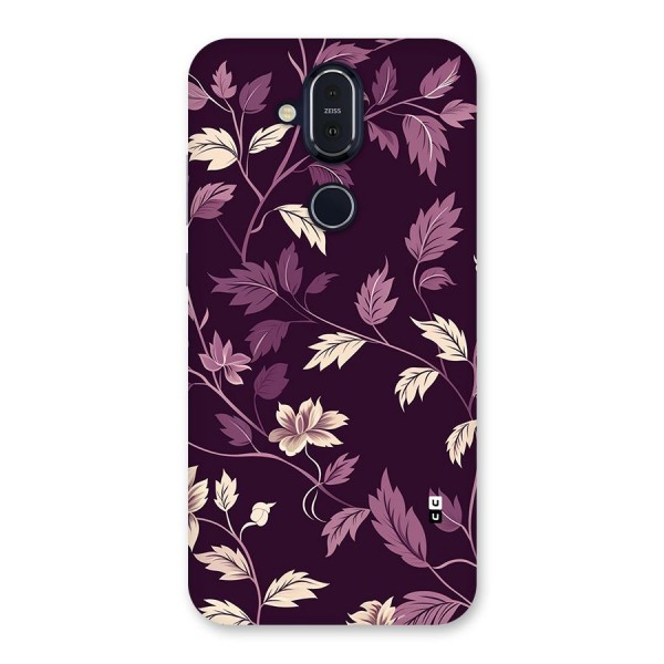 Traditional Florals Back Case for Nokia 8.1