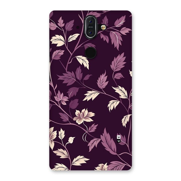 Traditional Florals Back Case for Nokia 8 Sirocco