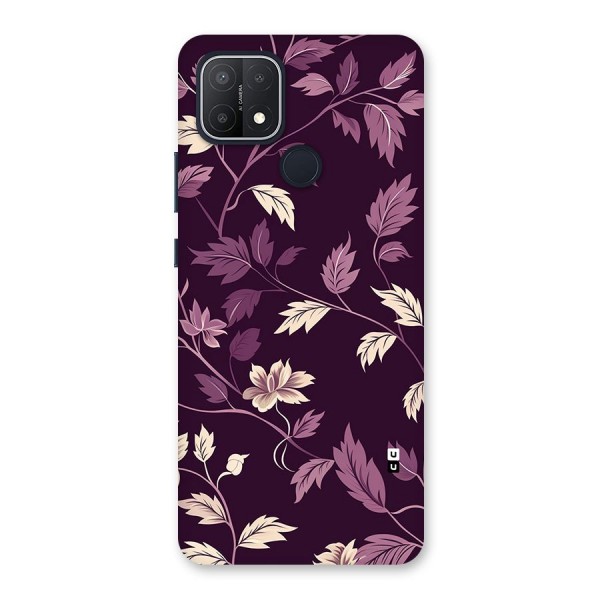 Traditional Florals Back Case for Oppo A15