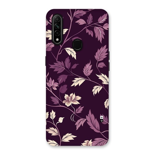 Traditional Florals Back Case for Oppo A31