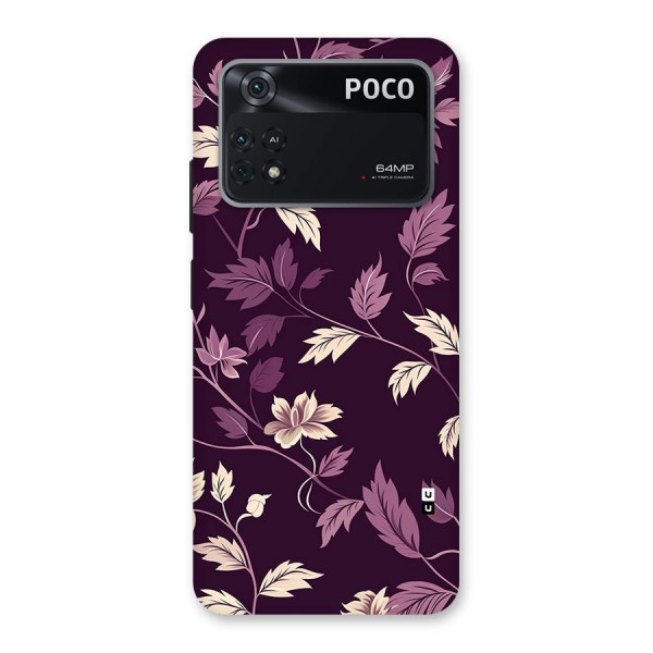 Traditional Florals Back Case for Poco M4 Pro 4G