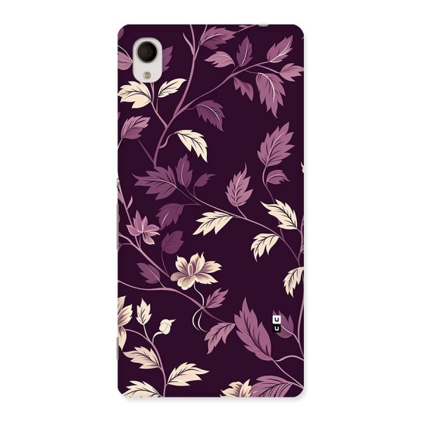 Traditional Florals Back Case for Xperia M4 Aqua