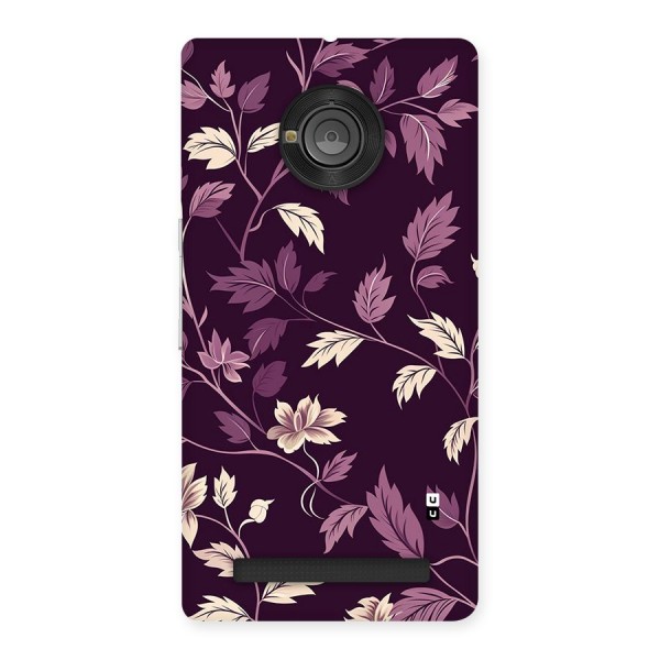 Traditional Florals Back Case for Yuphoria