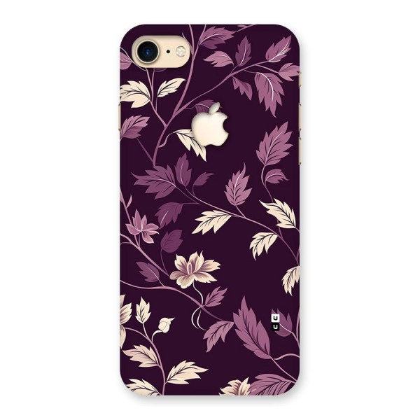 Traditional Florals Back Case for iPhone 7 Apple Cut