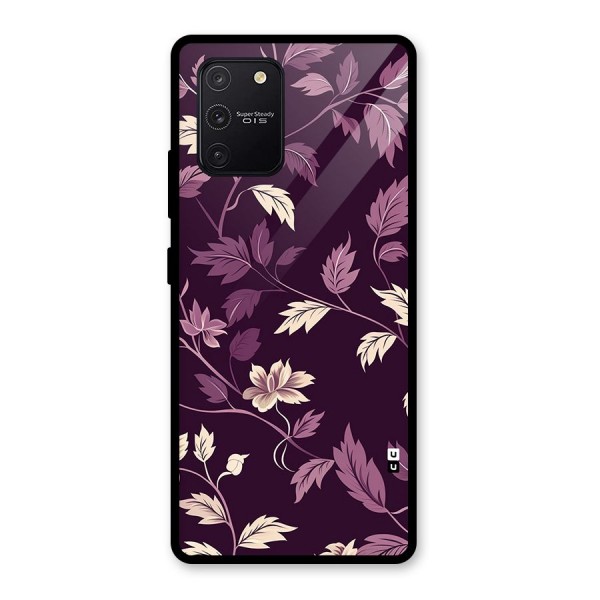 Traditional Florals Glass Back Case for Galaxy S10 Lite