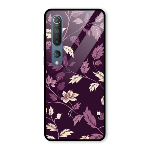 Traditional Florals Glass Back Case for Mi 10