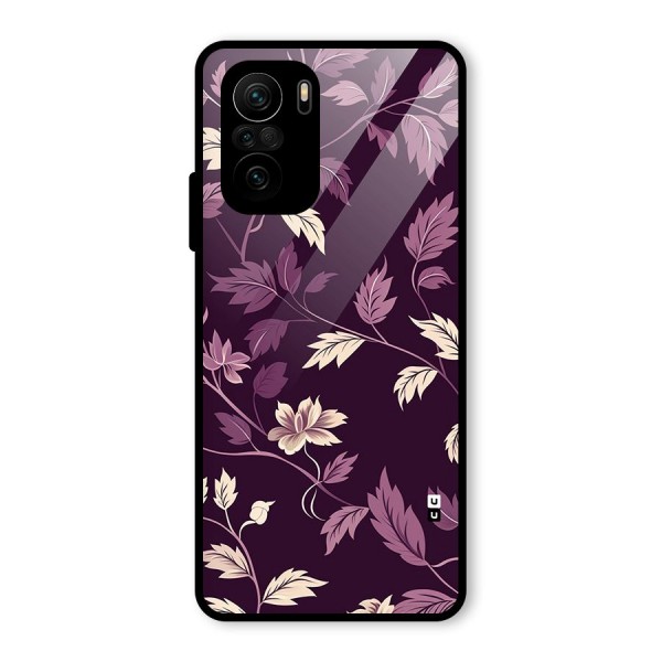 Traditional Florals Glass Back Case for Mi 11x