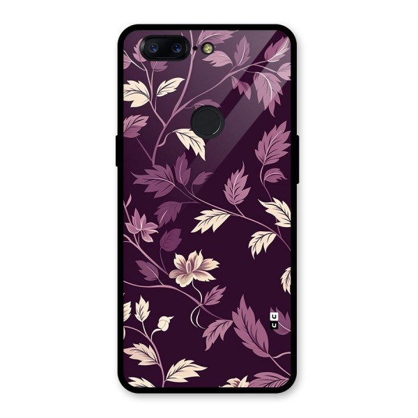 Traditional Florals Glass Back Case for OnePlus 5T