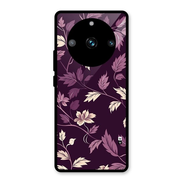 Traditional Florals Glass Back Case for Realme 11 Pro