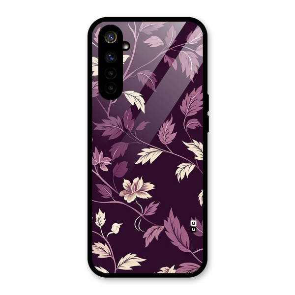 Traditional Florals Glass Back Case for Realme 6