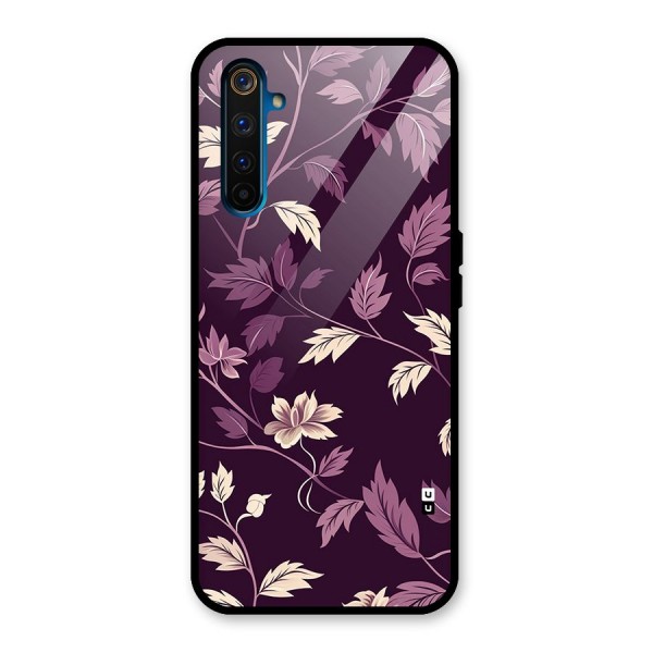 Traditional Florals Glass Back Case for Realme 6 Pro