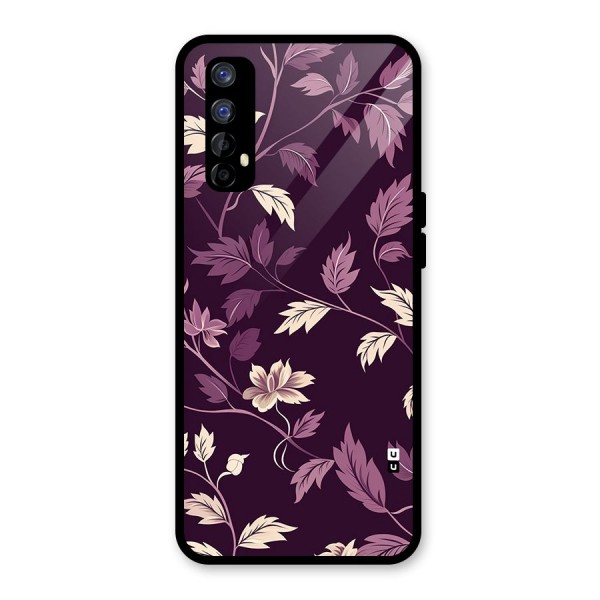 Traditional Florals Glass Back Case for Realme 7