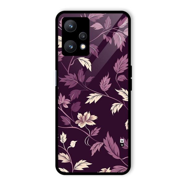 Traditional Florals Glass Back Case for Realme 9 Pro 5G