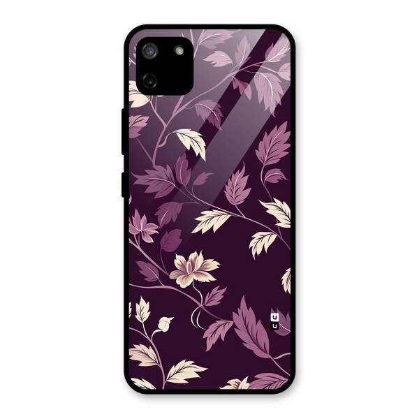 Traditional Florals Glass Back Case for Realme C11