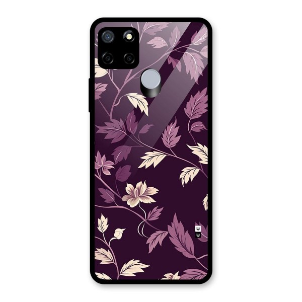 Traditional Florals Glass Back Case for Realme C12