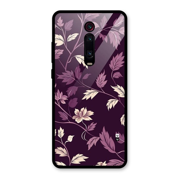 Traditional Florals Glass Back Case for Redmi K20