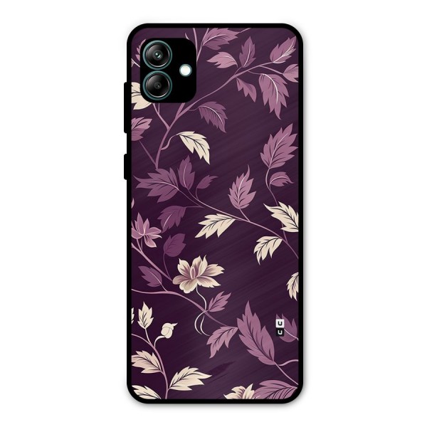 Traditional Florals Metal Back Case for Galaxy A04