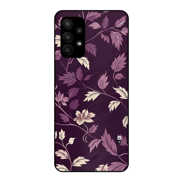 Traditional Florals Metal Back Case for Galaxy A23