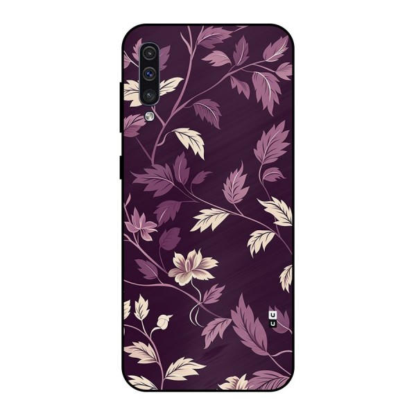 Traditional Florals Metal Back Case for Galaxy A50s