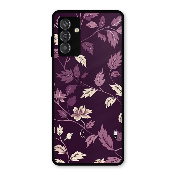 Traditional Florals Metal Back Case for Galaxy F13