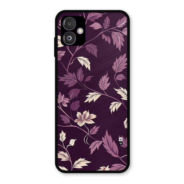 Traditional Florals Metal Back Case for Galaxy F14