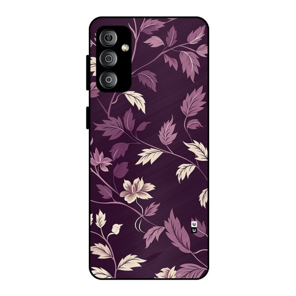 Traditional Florals Metal Back Case for Galaxy F23