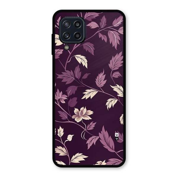 Traditional Florals Metal Back Case for Galaxy M32