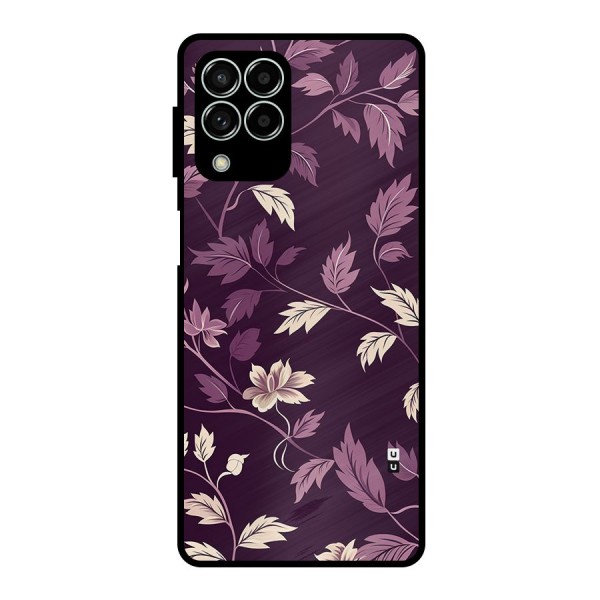 Traditional Florals Metal Back Case for Galaxy M33