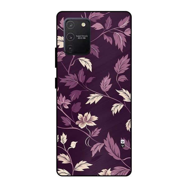 Traditional Florals Metal Back Case for Galaxy S10 Lite