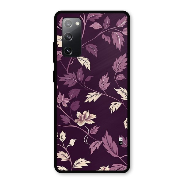 Traditional Florals Metal Back Case for Galaxy S20 FE