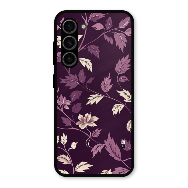 Traditional Florals Metal Back Case for Galaxy S23