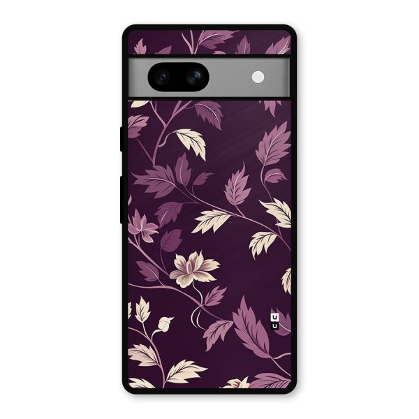 Traditional Florals Metal Back Case for Google Pixel 7a