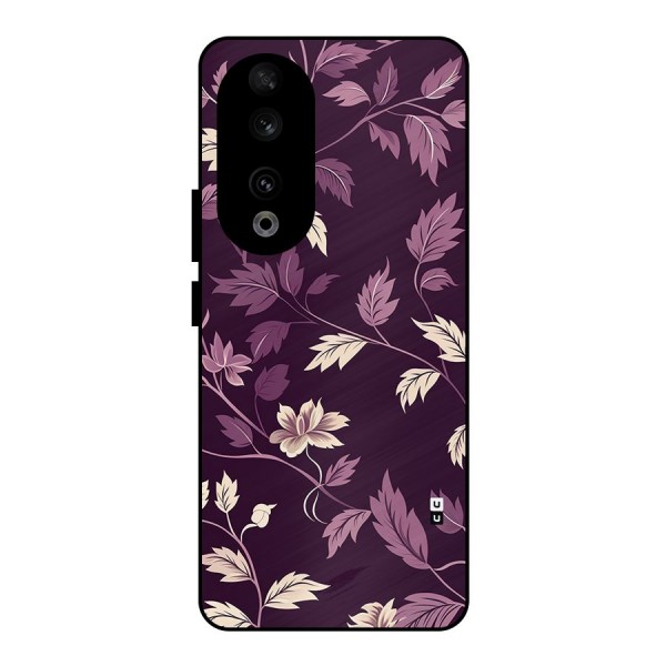 Traditional Florals Metal Back Case for Honor 90