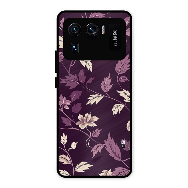 Traditional Florals Metal Back Case for Mi 11 Ultra