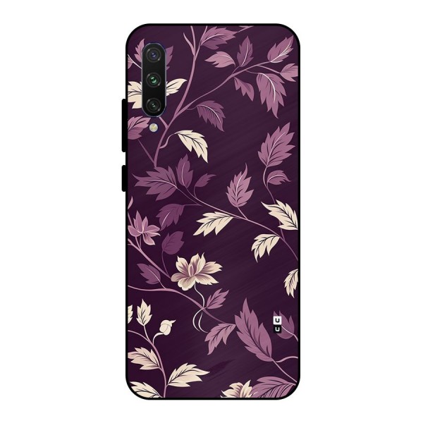 Traditional Florals Metal Back Case for Mi A3